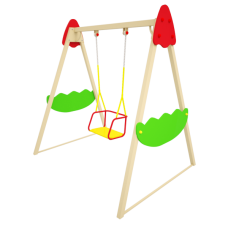 ИО-К2  Качели на металлических стойках