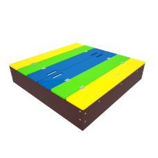 ИО-П17  Детская песочница со створками 