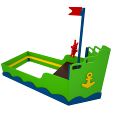 ИО-П7  Песочница "Кораблик"